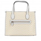 Handtasche Silvana White, Farbe: weiß, Marke: Guess, EAN: 0190231814917, Abmessungen in cm: 33.5x25.5x12.5, Bild 3 von 7