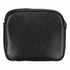Umhängetasche mit drei Riemen Schwarz, Farbe: schwarz, Marke: Hausfelder Manufaktur, EAN: 4065646019553, Abmessungen in cm: 22.5x18.5x10.5, Bild 3 von 8