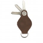 Schlüsselanhänger Lusso AirTag Key Holder Brown, Farbe: braun, Marke: Garzini, EAN: 5430003139349, Abmessungen in cm: 5x8.5x2, Bild 3 von 5