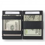 Geldbörse Cavare Magic Wallet Card Sleeve Vegan mit RFID-Schutz Black, Farbe: schwarz, Marke: Garzini, EAN: 0795152479285, Abmessungen in cm: 7.5x10.8x1, Bild 9 von 10