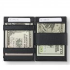 Geldbörse Cavare Magic Coin Wallet Card Sleeve Vegan mit RFID-Schutz Black, Farbe: schwarz, Marke: Garzini, EAN: 0795152479360, Abmessungen in cm: 7.5x10.8x1, Bild 8 von 9