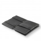 Geldbörse Cavare Magic Coin Wallet Card Sleeve Vegan mit RFID-Schutz Black, Farbe: schwarz, Marke: Garzini, EAN: 0795152479360, Abmessungen in cm: 7.5x10.8x1, Bild 6 von 9