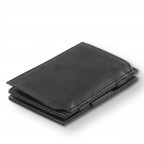 Geldbörse Cavare Magic Coin Wallet Card Sleeve Vegan mit RFID-Schutz Black, Farbe: schwarz, Marke: Garzini, EAN: 0795152479360, Abmessungen in cm: 7.5x10.8x1, Bild 3 von 9