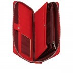 Geldbörse Mademoiselle Wallet MW2 Cherry, Farbe: rot/weinrot, Marke: Zwei, EAN: 4250257933484, Abmessungen in cm: 19.5x10x3, Bild 4 von 5
