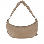 Beuteltasche Moonbag Taupe, Farbe: taupe/khaki, Marke: Hausfelder Manufaktur, EAN: 4065646019669, Abmessungen in cm: 31x18x10.5, Bild 3 von 8