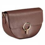 Satteltasche mit zwei Schulterriemen Cioccolata, Farbe: braun, Marke: Hausfelder Manufaktur, EAN: 4065646019850, Abmessungen in cm: 24x16x8, Bild 2 von 6