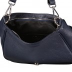 Satteltasche mit zwei Schulterriemen Dunkelblau, Farbe: blau/petrol, Marke: Hausfelder Manufaktur, EAN: 4065646019898, Abmessungen in cm: 29x26x11, Bild 7 von 7