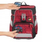 Schulranzen Space Set 5-teilig Monster Truck Rocky, Farbe: rot/weinrot, Marke: Step by Step, EAN: 4047443503916, Abmessungen in cm: 28x37x20, Bild 3 von 14