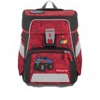 Schulranzen Space Set 5-teilig Monster Truck Rocky, Farbe: rot/weinrot, Marke: Step by Step, EAN: 4047443503916, Abmessungen in cm: 28x37x20, Bild 2 von 14