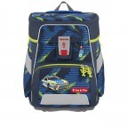 Schulranzen Space Set 5-teilig Police Car Cody, Farbe: blau/petrol, Marke: Step by Step, EAN: 4047443503893, Abmessungen in cm: 28x37x20, Bild 2 von 7