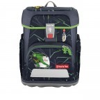 Schulranzen Cloud Set 5-teilig Ninja Kimo, Farbe: anthrazit, Marke: Step by Step, EAN: 4047443504029, Abmessungen in cm: 28x37.5x20, Bild 2 von 14