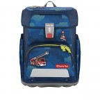 Schulranzen Cloud Set 5-teilig Fire Engine Brandon, Farbe: blau/petrol, Marke: Step by Step, EAN: 4047443504005, Abmessungen in cm: 28x37.5x20, Bild 2 von 15