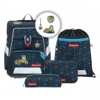 Schulranzen Space Shine Special Edition Set 5-teilig Tiger Night Kimba, Farbe: blau/petrol, Marke: Step by Step, EAN: 4047443504111, Abmessungen in cm: 38x37x20, Bild 1 von 15
