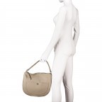 Beuteltasche Dalia Clara Big Siena, Farbe: taupe/khaki, Marke: Abro, EAN: 4067278263397, Abmessungen in cm: 26x21x8, Bild 4 von 8