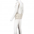 Umhängetasche MD20 QMTT7 Whitecap Gray, Farbe: weiß, Marke: Mandarina Duck, EAN: 8032803822512, Abmessungen in cm: 22x17x9.5, Bild 4 von 6