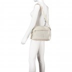 Umhängetasche MD20 QMTV8 Whitecap Gray, Farbe: weiß, Marke: Mandarina Duck, EAN: 8032803822673, Abmessungen in cm: 27.5x21x11, Bild 4 von 6