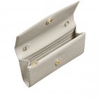 Umhängetasche / Clutch Wallet on Strap mit RFID-Schutz Pearl White, Farbe: beige, Marke: AIGNER, EAN: 4055539552588, Abmessungen in cm: 21.5x13x4, Bild 6 von 6