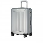 Koffer InMotion 55 cm Silver Coloured, Farbe: metallic, Marke: AIGNER, EAN: 4055539548406, Abmessungen in cm: 37x55x23, Bild 2 von 10