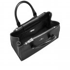 Handtasche Ivy M Black Silver, Farbe: schwarz, Marke: AIGNER, EAN: 4055539545979, Abmessungen in cm: 27x21x12, Bild 5 von 5