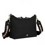 Beuteltasche Zita S Black Coloured, Farbe: schwarz, Marke: AIGNER, EAN: 4055539544408, Abmessungen in cm: 30x22x9, Bild 2 von 5