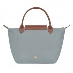 Handtasche Le Pliage Handtasche S Steel, Farbe: grau, Marke: Longchamp, EAN: 3597922436958, Abmessungen in cm: 23x22x14, Bild 3 von 5