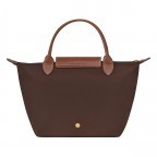 Handtasche Le Pliage Handtasche S Ebony, Farbe: braun, Marke: Longchamp, EAN: 3597922436965, Abmessungen in cm: 23x22x14, Bild 3 von 5