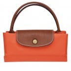 Handtasche Le Pliage Handtasche S Orange, Farbe: orange, Marke: Longchamp, EAN: 3597922437016, Abmessungen in cm: 23x22x14, Bild 5 von 5