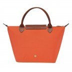 Handtasche Le Pliage Handtasche S Orange, Farbe: orange, Marke: Longchamp, EAN: 3597922437016, Abmessungen in cm: 23x22x14, Bild 3 von 5