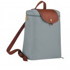 Rucksack Le Pliage Rucksack Steel, Farbe: grau, Marke: Longchamp, EAN: 3597922437276, Abmessungen in cm: 26x28x10, Bild 2 von 5