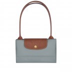 Shopper Le Pliage Shopper L Steel, Farbe: grau, Marke: Longchamp, EAN: 3597922437351, Abmessungen in cm: 31x30x19, Bild 5 von 5