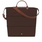 Reisetasche Le Pliage erweiterbar Ebony, Farbe: braun, Marke: Longchamp, EAN: 3597922443932, Abmessungen in cm: 62x25x22.5, Bild 3 von 7