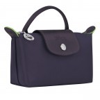 Kosmetiktasche Le Pliage Green Pochette Bilberry, Farbe: flieder/lila, Marke: Longchamp, EAN: 3597922438679, Abmessungen in cm: 17x10x5.5, Bild 2 von 6