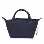 Handtasche Le Pliage Université XS Navy, Farbe: blau/petrol, Marke: Longchamp, EAN: 3597922478477, Abmessungen in cm: 17x14x10, Bild 3 von 7