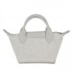Handtasche Le Pliage Université XS Grey, Farbe: grau, Marke: Longchamp, EAN: 3597922478484, Abmessungen in cm: 17x14x10, Bild 3 von 7