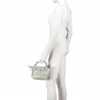 Handtasche Le Pliage Université XS Grey, Farbe: grau, Marke: Longchamp, EAN: 3597922478484, Abmessungen in cm: 17x14x10, Bild 4 von 7