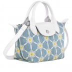 Handtasche Le Pliage Collection XS Sky Blue, Farbe: blau/petrol, Marke: Longchamp, EAN: 3597922493470, Abmessungen in cm: 17x14x10, Bild 2 von 3