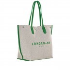 Handtasche Roseau Canvas Essential Toile Green, Farbe: grün/oliv, Marke: Longchamp, EAN: 3597922487424, Abmessungen in cm: 32x32x17, Bild 2 von 5