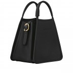 Handtasche Le Foulonné 021-10233 variabel in der Form Black, Farbe: schwarz, Marke: Longchamp, EAN: 3597922447817, Abmessungen in cm: 22.5x22x17, Bild 2 von 7