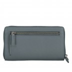 Geldbörse Luise 453 mit RFID-Schutz Blau, Farbe: blau/petrol, Marke: Flanigan, EAN: 4066727003164, Abmessungen in cm: 18.5x10.5x2.5, Bild 3 von 4