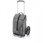 Einkaufsroller Citycruiser Set aus Rack und Rolltop-Tasche Twist Silver, Farbe: anthrazit, Marke: Reisenthel, EAN: 4012013737732, Abmessungen in cm: 47.5x105.5x39, Bild 2 von 4