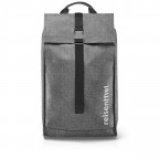 Einkaufsroller Citycruiser Set aus Rack und Rolltop-Tasche Twist Silver, Farbe: anthrazit, Marke: Reisenthel, EAN: 4012013737732, Abmessungen in cm: 47.5x105.5x39, Bild 4 von 4