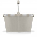 Einkaufskorb Carrybag Herringbone Sand, Farbe: beige, Marke: Reisenthel, EAN: 4012013736346, Abmessungen in cm: 48x29x28, Bild 2 von 5
