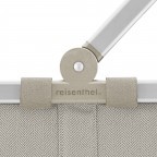 Einkaufskorb Carrybag Herringbone Sand, Farbe: beige, Marke: Reisenthel, EAN: 4012013736346, Abmessungen in cm: 48x29x28, Bild 5 von 5