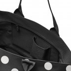 Shopper E1 erweiterbar Dots White, Farbe: schwarz, Marke: Reisenthel, EAN: 4012013735592, Abmessungen in cm: 50x26.5x15.5, Bild 3 von 3