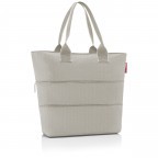 Shopper E1 erweiterbar Herringbone Sand, Farbe: beige, Marke: Reisenthel, EAN: 4012013736377, Abmessungen in cm: 50x26.5x15.5, Bild 2 von 3