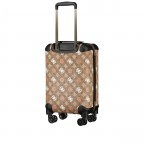 Koffer Eliette 8-Wheel Spinner Upright 4G-Logo Peony Größe 53 cm Latte Multi, Farbe: cognac, Marke: Guess, EAN: 0190231820253, Abmessungen in cm: 31.5x53x22, Bild 7 von 9