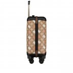 Koffer Eliette 8-Wheel Spinner Upright 4G-Logo Peony Größe 53 cm Latte Multi, Farbe: cognac, Marke: Guess, EAN: 0190231820253, Abmessungen in cm: 31.5x53x22, Bild 4 von 9