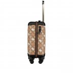 Koffer Eliette 8-Wheel Spinner Upright 4G-Logo Peony Größe 53 cm Latte Multi, Farbe: cognac, Marke: Guess, EAN: 0190231820253, Abmessungen in cm: 31.5x53x22, Bild 5 von 9