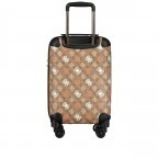 Koffer Eliette 8-Wheel Spinner Upright 4G-Logo Peony Größe 53 cm Latte Multi, Farbe: cognac, Marke: Guess, EAN: 0190231820253, Abmessungen in cm: 31.5x53x22, Bild 6 von 9