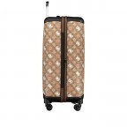 Koffer Eliette 8-Wheel Spinner Upright 4G-Logo Peony Größe 77 cm Latte Multi, Farbe: cognac, Marke: Guess, EAN: 0190231820260, Abmessungen in cm: 46x77x33, Bild 4 von 9